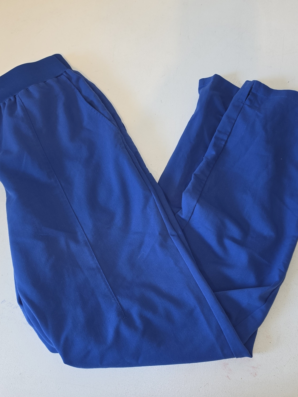 Fabletics Scrub Women's Royal Blue Track Joggers